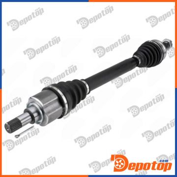 Demi-Arbre de Transmission gauche pour PEUGEOT | NPW-PE-122, 1677230181